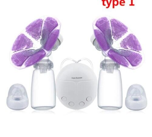 Single Electric Breast Pump With Milk Bottle
