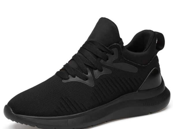 Men's shoes breathable men's casual shoes invisible height increasing shoes mesh sports shoes