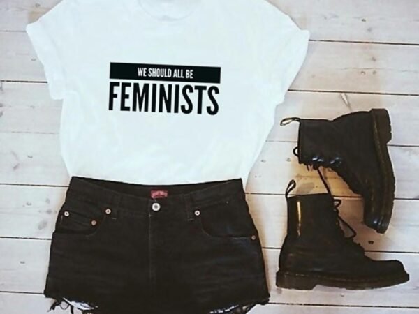 We Should All Be Feminists Women Tshirt Tees Ladies Feminism Slogan Hipster Women Equal Right T Shirt
