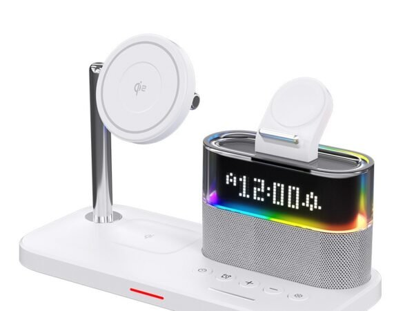 Magnetic wireless charger 3-in-1 wireless charging clock wireless charger suitable for Apple 3-in-1 wireless charging