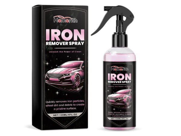 Iron Remover Spray, Vehicle Rust Polishing Cleaning Decontamination Care Multi-Purpose Maintenance Agent