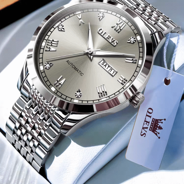 Men's Watch Men's Mechanical Watch Fully Automatic Simple Wind Waterproof Night Light Watch