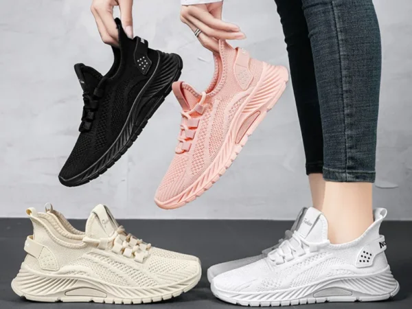 Lace Up Mesh Breathable Athletic