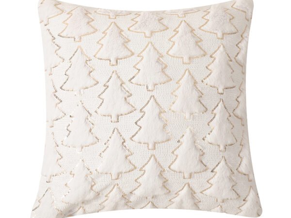 pillow bedroom headboard cushion Christmas tree romantic plush pillowcase ﻿