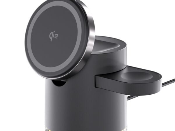Qi2 magnetic three in one wireless charger folding three in one wireless charger suitable for Apple 15 charger