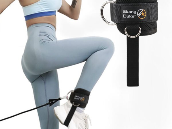 Foot pedal ankle buckle leg strength training gantry frame adjustable ankle buckle