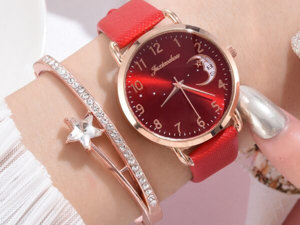 Women Watches Luxury Leather Band Watch Dress Clock Lady Wrist Watch