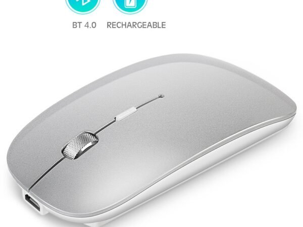 Rechargeable metal roller wireless Bluetooth mouse dual-mode mobile phone tablet wireless mouse