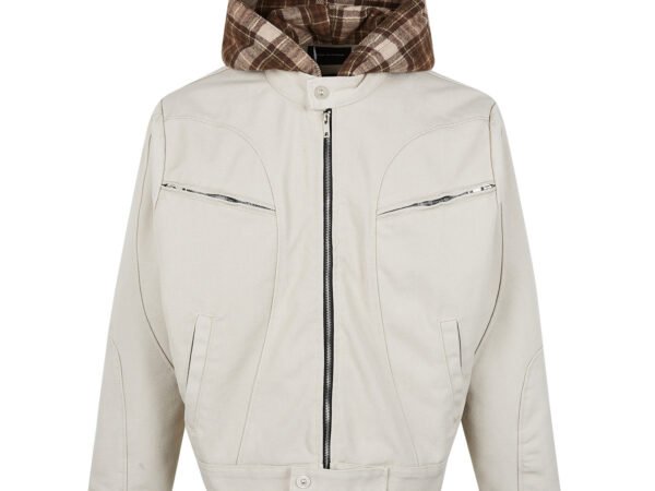 Two-Piece Workwear Retro Thickened Warm Cotton Jacket for Men and Women