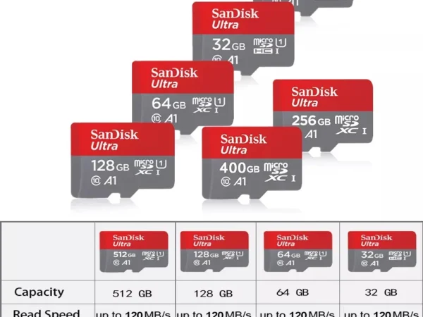 Micro SD Card 64GB Video Monitoring Traffic memory card 128GB 256GB Max 512GB 1TB smartphone DJI drone cardfor car