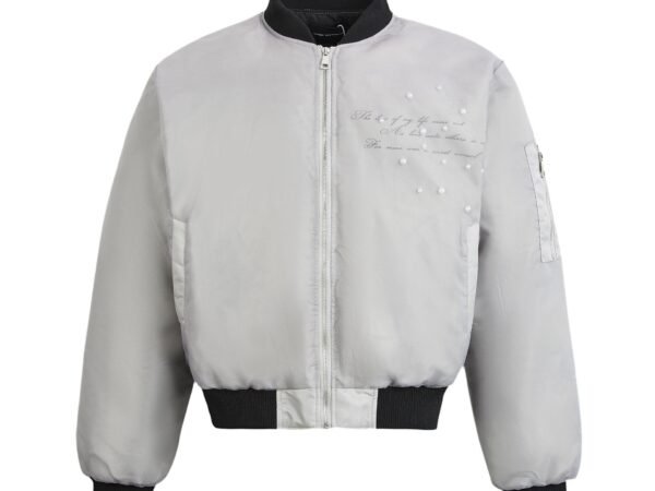 Thickened Beaded Double-Layer Warm Flight Jacket for Men