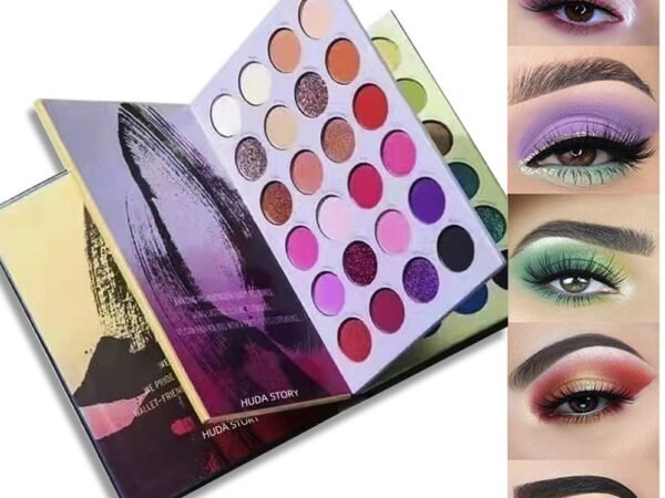 Makeup Cosmetic Tool Kit 72 Colors Pressed Glitter Eyeshadow High Pigmented Eyeshadow Palette