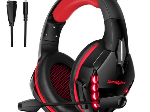 S11 Head mounted Gaming Chicken Earphones Wired Control Esports Earphones Luminous Computer Earphones