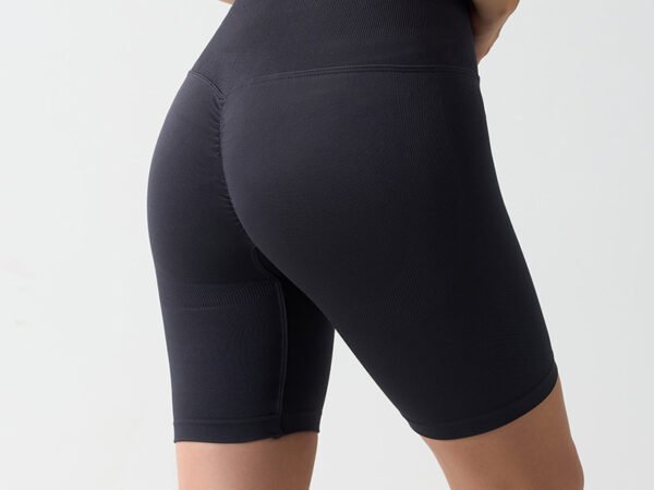 Seamless Short High-Waist Tummy Control Peach Bottom Yoga Shorts