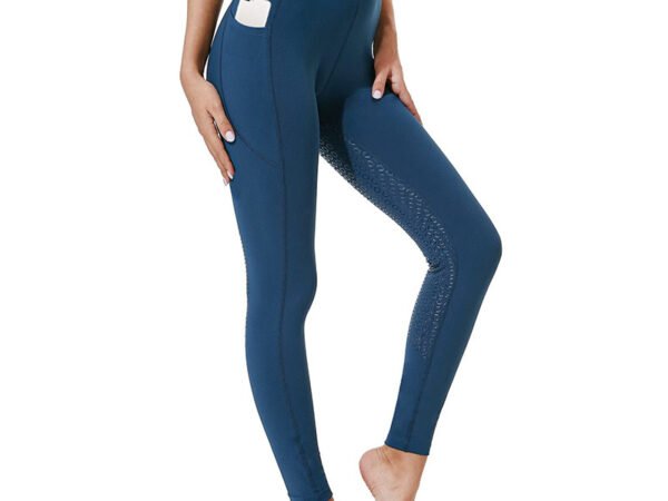 Trousers Outdoor Sports Silicone Anti-Slip Fitted Equestrian Long Pants