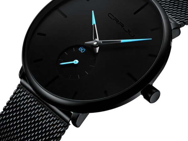 Men Luxury Mesh Steel Waterproof Sport Watch