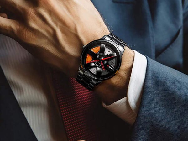 NIBOSI Wheel Rim Mens Watches Top Brand Luxury Sport Car Watch Men Fashion Waterproof Men's Quartz Wristwatch Relogio Masculino