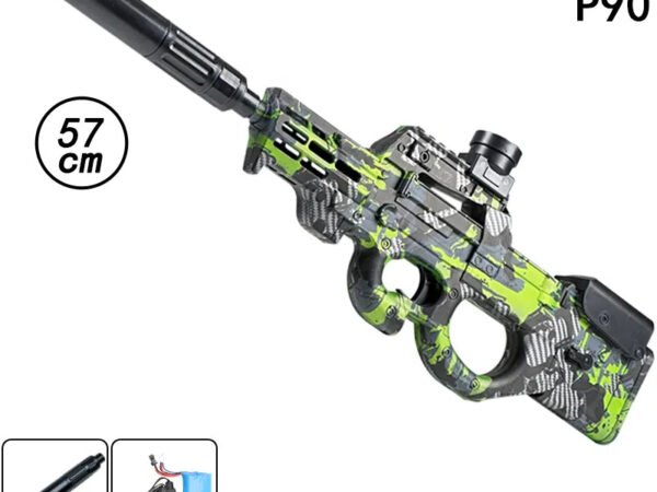Crystal Electric High Speed Repeating Boys' Soft Bullet Toy Gun