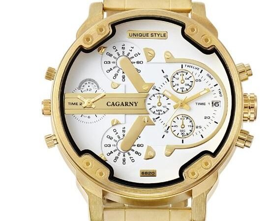 Cagarny Men's Watches Men Quartz Wristwatches