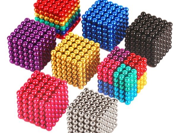 Balls neodymium magnet Sphere 216Pcs/set 5mm Creative magnets imanes Magic Strong NdFeB colorful buck ball Fun Cube Puzzle