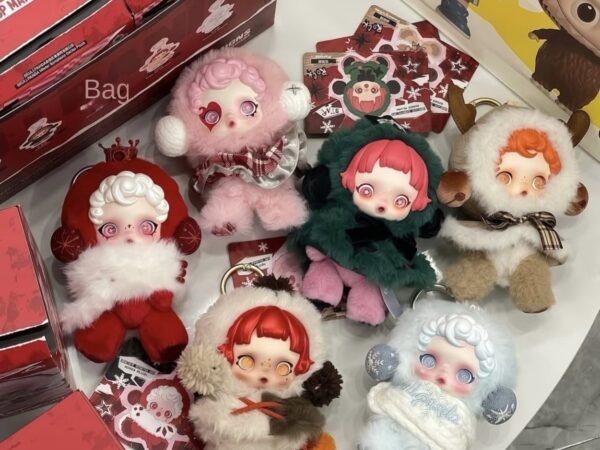 Winter Melody Series Trendy Play Blind Box SKULLPANDA Plush Doll